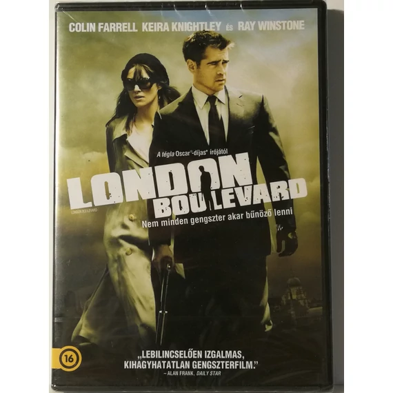 London Boulevard - Colin Farrell, Keira Knightley - új, fóliás DVD
