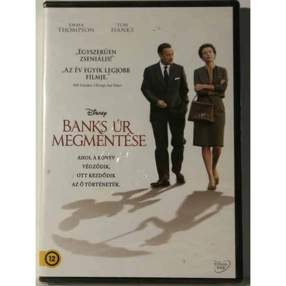Banks úr megmentése - Emma Thompson, Tom Hanks - új, fóliás DVD