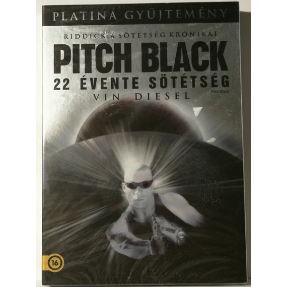 Pitch Black - 22 évente sötétség - papírfeknis Platina Gyűjtemény - Vin Diesel - új, fóliás DVD