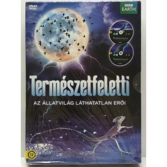 BBC Earth - Természetfeletti - Az állatvilág láthatatlan erői - új, fóliás 2 DVD