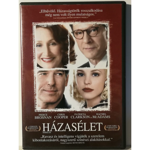 Házasélet - Chris Cooper, Patricia Clarkson, Pierce Brosnan, Rachel McAdams - karcmentes DVD