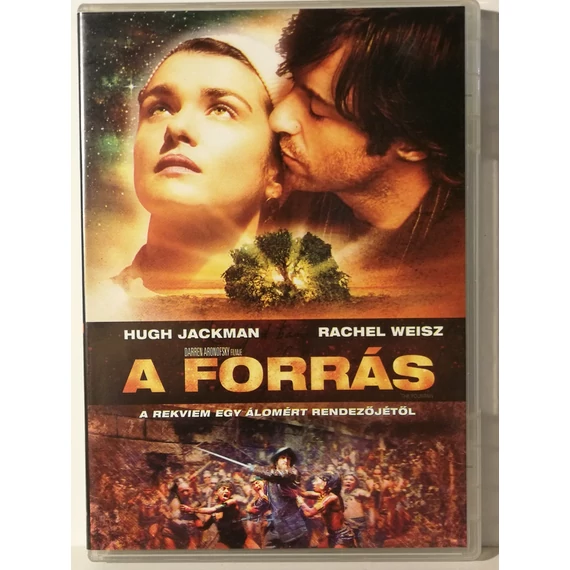 A forrás - Hugh Jackman, Rachel Weisz - karcmentes DVD