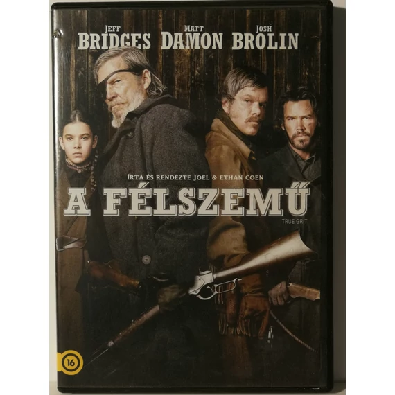 A félszemű - Jeff Bridges, Matt Damon, Josh Brolin - DVD