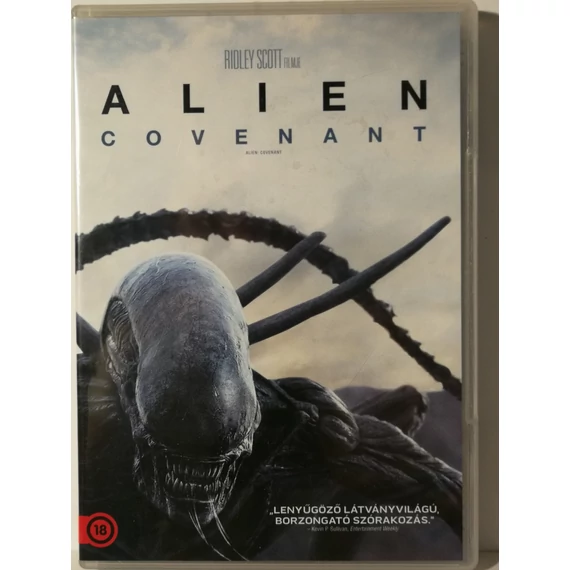 Alien : Covenant - Ridley Scott filmje - Michael Fassbender - DVD