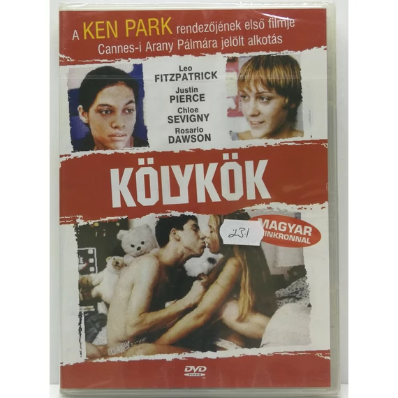 Kölykök - Rosario Dawson - új, fóliás DVD
