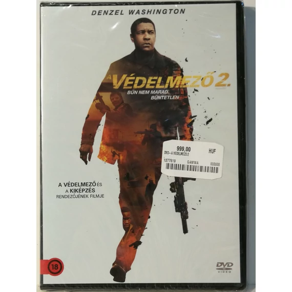A védelmező 2. - Danzel Washington - új, fóliás DVD