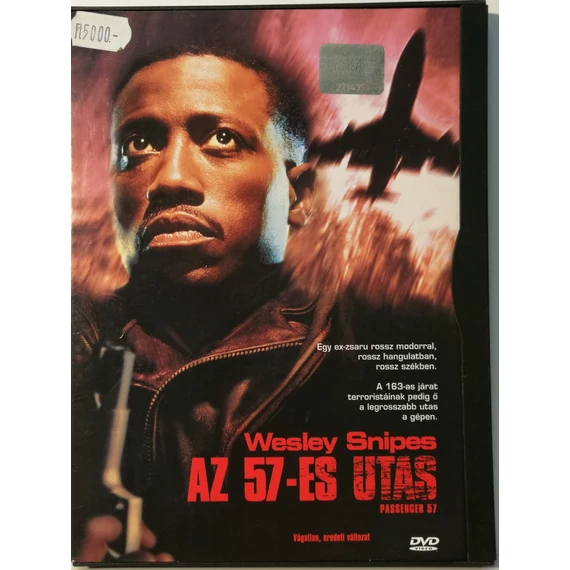 Az 57-es utas - Wesley Snipes - warner tokos karcmentes DVD