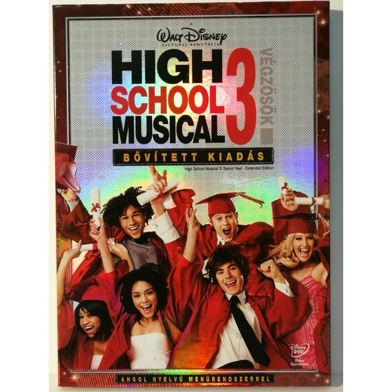 High School Musical 3 - Végzősök - papírfeknis DVD