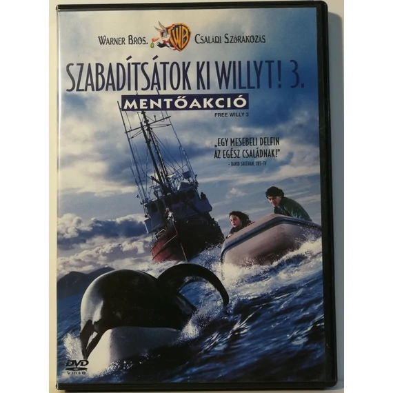 Szabadítsátok ki Willyt! 3. - Mentőakció - DVD