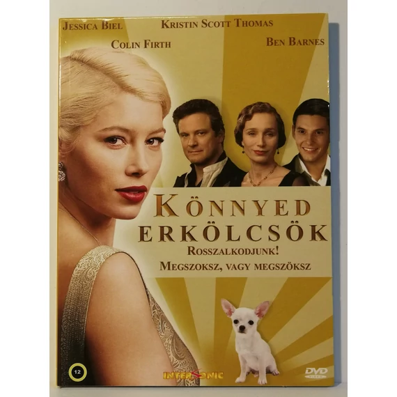 Könnyed erkölcsök - digipack - Jessica Biel, Colin Firth - DVD