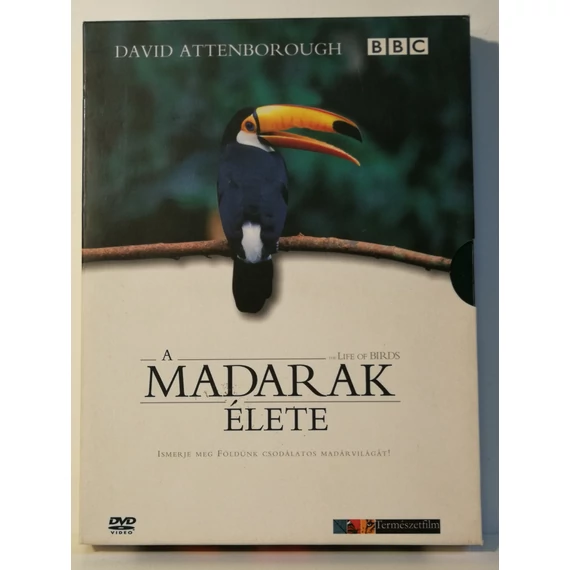 A madarak élete - BBC - David Attenborough - papírfeknis digibook - 3 DVD