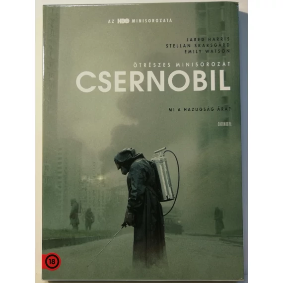 Csernobil - ötrészes minisorozat - 2 DVD, papírfeknis