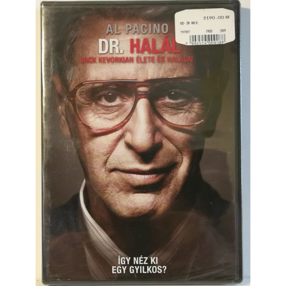 Dr. Halál - Jack Kevorkian élete és halálai - Al Pacino - új, fóliás DVD