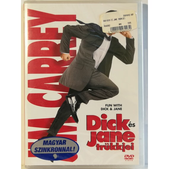 Dick és Jane trükkjei - Jim Carrey - új, fóliás DVD