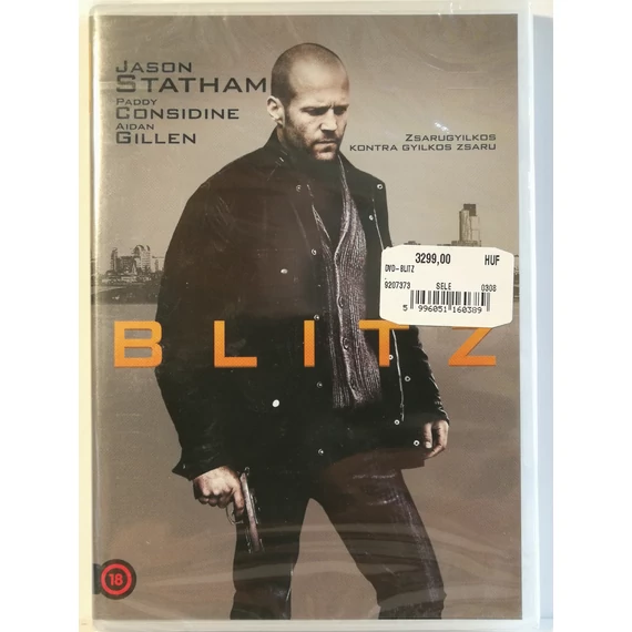 Blitz - Jason Statham - új, fóliás DVD
