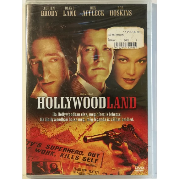Hollywoodland - Adrien Brody, Diane Lane, Ben Affleck - új, fóliás DVD