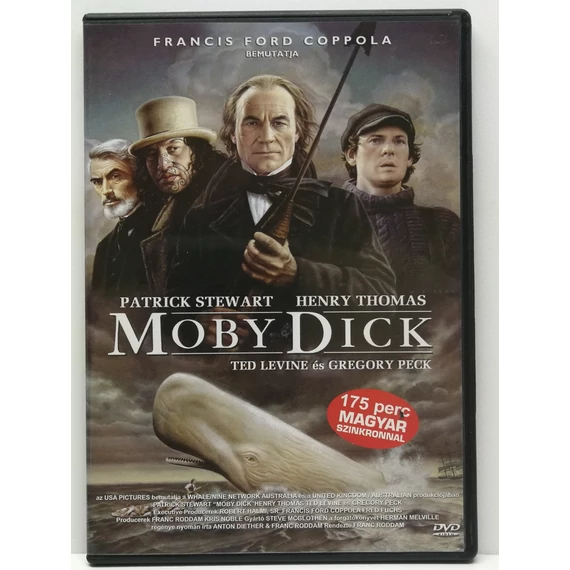 Moby Dick - Patrick Stewart, Gregory Peck - karcmentes DVD