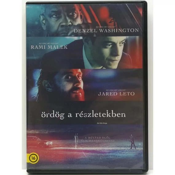 Ördög a részletekben - Denzel Washington, Jared Leto, Rami Malek - karcmentes DVD
