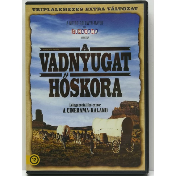 A vadnyugat hőskora - Gregory Peck, John Wayne - karcmentes 3 DVD