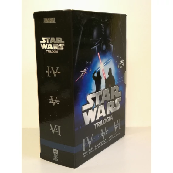 Star Wars Trilógia - IV-VI. rész - 4 db karcmentes DVD - feliratos