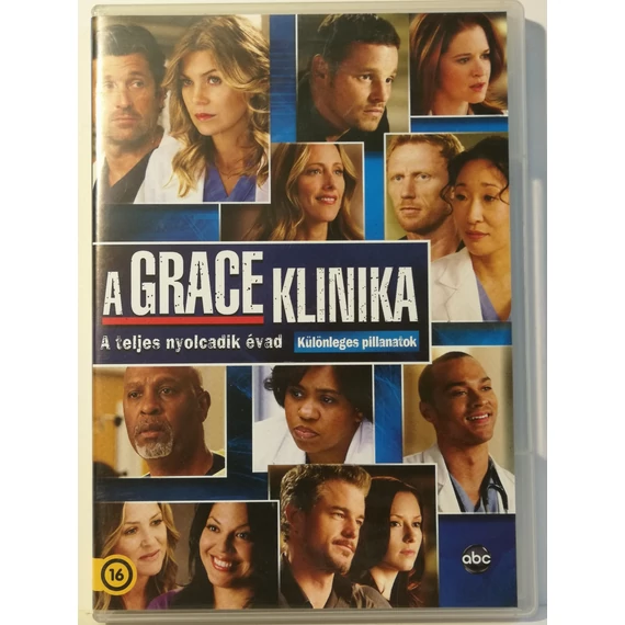 A Grace klinika 8. - A teljes nyolcadik évad - DVD