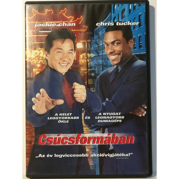 Csúcsformában - Jackie Chan, Chris Tucker - DVD
